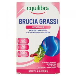 Equilibra Perdita di Peso Brucia Grassi Integratore Equilibrio Peso Corporeo 40 Compresse