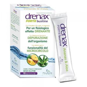 Drenax Forte Integratore Drenante Gusto Ananas 15 Bustine