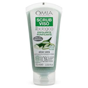 Omia Scrub Viso Olio di Argan Esfoliante Leggero Illuminante