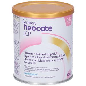 Nutricia Neocate Lcp Alimento Ipoallergenico In Polvere Dalla Nascita 0-12 Mesi 400g