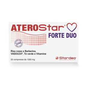 Aterostar Forte Duo Integratore Per Controllo Colesterolo 20 Compresse