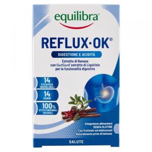 Equilibra Reflux Ok Acidità Gastrica Integratore Sistema Digerente 14 Stickpack