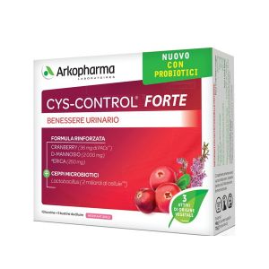 Arkopharma Cys Control Forte integratore per infezioni urinarie 10+5 bustine