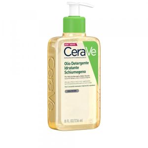 Cerave Olio Detergente Idratante  Deterge, Idrata e Lenisce. i 3 Ceramidi Essenziali, Trigliceridi e Squalene da Olio di Origine Vegetale 236ml