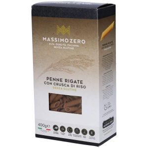 Massimo Zero Pasta Crusca Riso Penne 400g