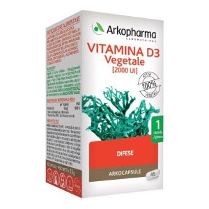 Arkopharma Vitamina D3 Vegetale 45 Capsule