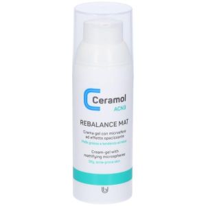 Ceramol Rebalance Mat Crema Gel Opacizzante 50ml