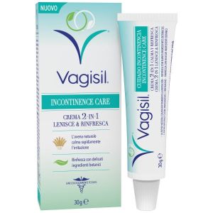 Vagisil Incontinence Care Crema 2in1 Lenisce & Rinfresca 30g