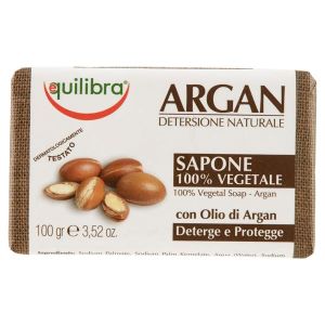 Equilibra Argan Sapone 100% Vegetale 100g