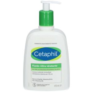 Cetaphil Fluido Ultra Idratante Pelle Secca Viso e Corpo 470ml