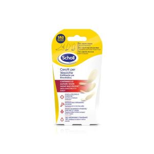 Cerotto Scholl Vesciche Misure Miste 2 Grandi + 2 Dita Piedi + 2 Piccolo 6 Pezzi