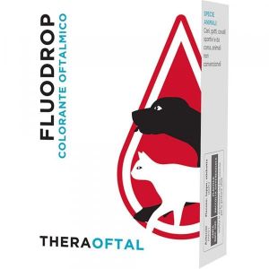 Theraoftal Fluodrop Colorante Oftalmico 5mg/ml 10 Fiale da 0,4ml