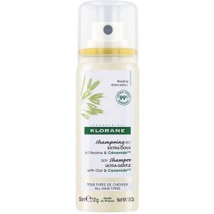 Klorane Shampoo Secco Extra Delicato Avena&ceramide Tutti I Tipi di Capelli Spray 50ml