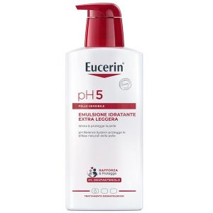 Eucerin pH5 Emulsione Idratante Extra Leggera Pelle Secca e Sensibile Corpo 400 ml