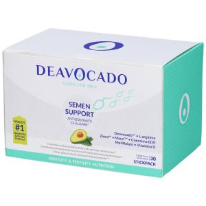 Deavocado Semen Support Uomo 30 Stickpack: Migliora La Fertilità Maschile