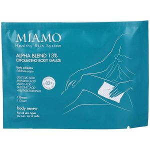 Miamo Body Renew Alpha Blend 13% Exfoliating Body Gauze Inbevute 1 Busta