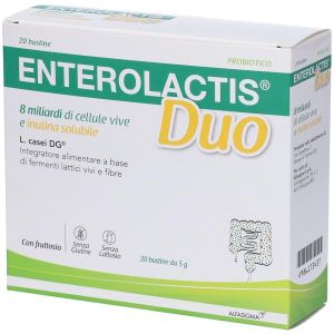 Enterolactis Duo 20 Bustine - Integratore Probiotico Efficace