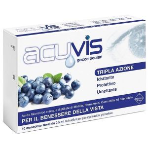 Gocce Oculari Acuvis 10 Flaconcini 0,5ml