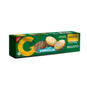 Giusto Biscotti Bigusto Senza Glutine Gusto Vaniglia 120g