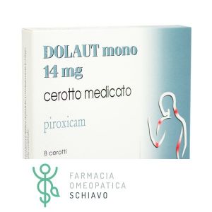 Dolaut Mono 14 mg Piroxicam 8 Cerotti Medicati