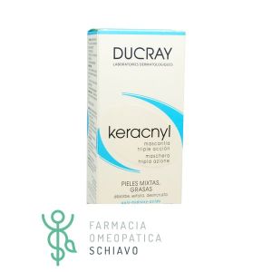 Ducray Keracnyl Maschera Detergente Pelle Grassa 40 ml