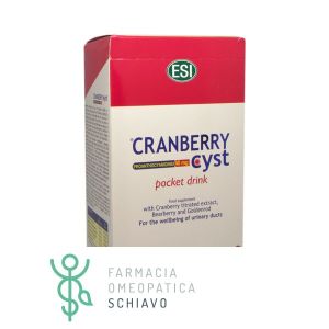 Esi Cranberry Cyst  Pocket Drink Integratore Benessere Vie Urinarie 16 Bustine
