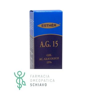 A.G. 15 Gel Levigante Con Acido Glicolico Pelle Grassa 30 ml