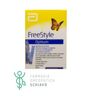 Freestyle Optium Strisce Reattive Glicemia 50 Pezzi