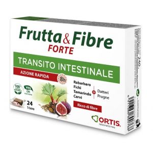 Frutta E Fibre Forte Integratore Transito Intestinale 24 Cubetti
