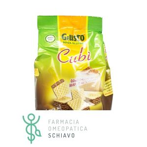 Giusto Senza Glutine Cubi' Wafer Al Cacao 250 g