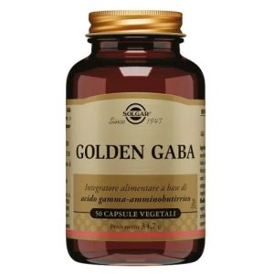 Solgar Golden Gaba Integratore Rilassamento 50 capsule vegetali