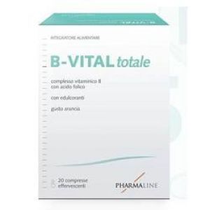 B-vital Totale Integratore Vitamina B Gusto Arancia 20 Compresse Effervescenti