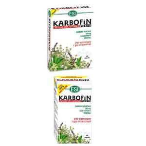 Esi Karbofin Forte Integratore Intestinale 30 Capsule