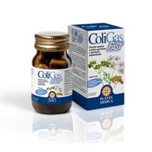 Aboca Coligas Fast Integratore Gonfiore Addominale 50 Capsule