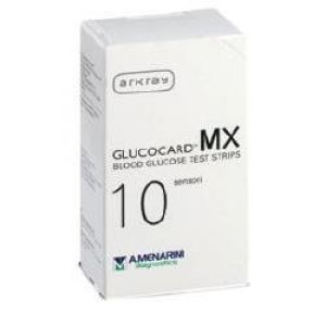 Glucocard Mx Blood Glucose Strisce Reattive Glicemia 25 Pezzi