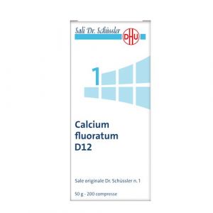 Dr. Schussler original 1 Calcium Fluoratum D12 da 200 Compresse