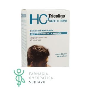 Specchiasol hc+ tricoligo capelli uomo con trichomples™ e serenoa 40 compresse