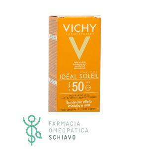 Vichy Idéal Soleil Crema Solare Dry Touch SPF 50+ Pelle Grassa 50 ml