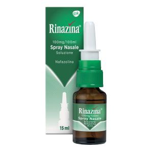 Rinazina Spray Nasale Decongestionante Nafazolina Lavaggio Nasale Raffreddore Sinusite 15ml