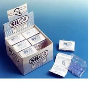 Silor earplug in silicone 24x6 pieces