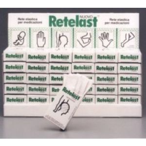 White Pre-Cut Elastic Retelast Tubular Net For Head