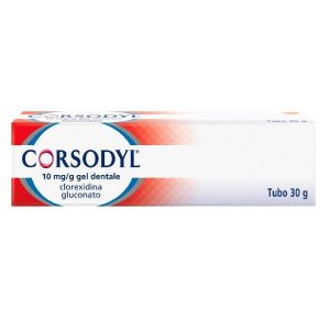 Corsodyl Gel Dentale Clorexidina Gluconato 1 Gr/100g Tubo da 30g