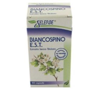 Selerbe Biancospino Estratto Secco Titolato Integratore Alimentare 50 Capsule