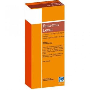 Eparema Levul Cascara Boldo Rabarbaro Sciroppo Stitichezza 180 g