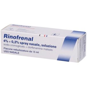Rinofrenal Soluzione Nasale Sodio Cromoglicato Flacone 15ml