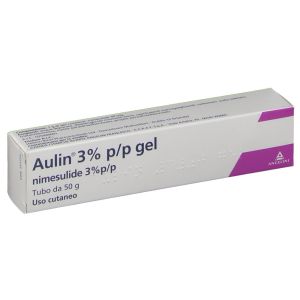Aulin 3% W/w Nimesulidegel Anti-inflammatory 50g