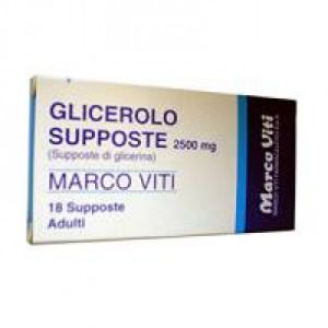 Marco Viti Supposte Glicerina Adulti 18 Supposte 2.250mg