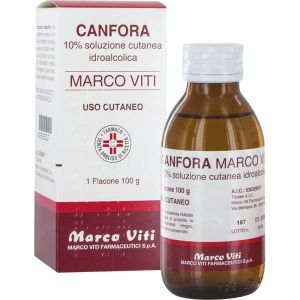 Canfora Marco Viti 10% Soluzione Cutanea Idroalcolica