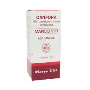 Camphor Marco Viti 10% Hydroalcoholic Solution 100g