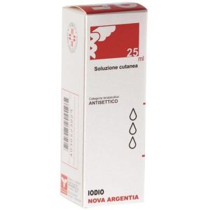 Iodio Nova Argentia 7%-5% Soluzione Cutanea Alcoolica 25ml